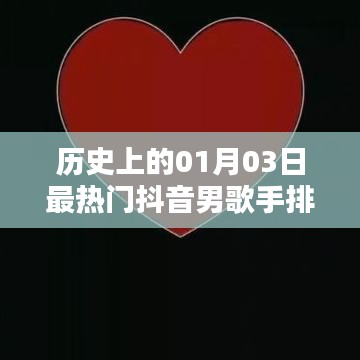 熱門抖音男歌手排名揭曉，一月三日歷史回顧