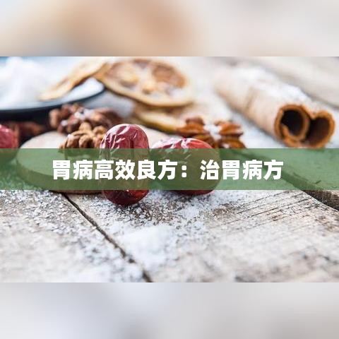 胃病高效良方：治胃病方 