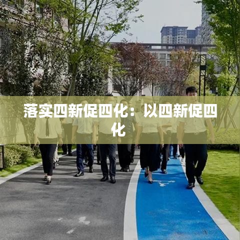 落實(shí)四新促四化：以四新促四化 