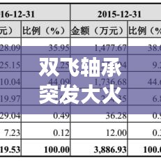 雙飛軸承突發(fā)大火：雙飛軸承股份有限公司法人 