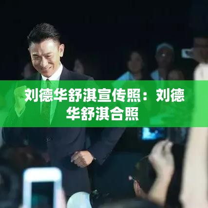 劉德華舒淇宣傳照：劉德華舒淇合照 