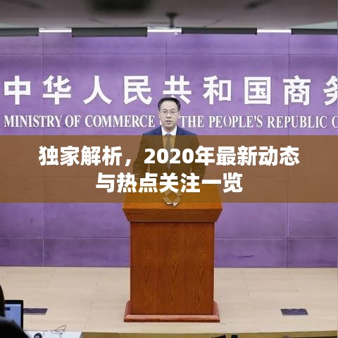 獨(dú)家解析，2020年最新動(dòng)態(tài)與熱點(diǎn)關(guān)注一覽