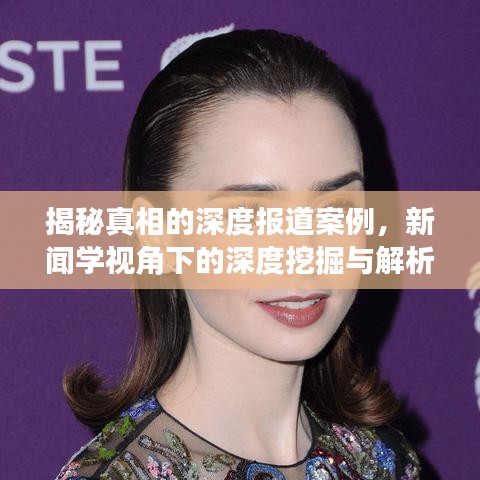 揭秘真相的深度報道案例，新聞學(xué)視角下的深度挖掘與解析——以某新聞事件為例