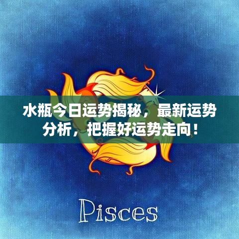 水瓶今日運勢揭秘，最新運勢分析，把握好運勢走向！