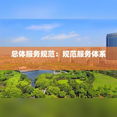 總體服務(wù)規(guī)范：規(guī)范服務(wù)體系 