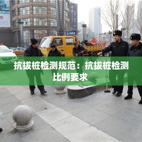 抗拔樁檢測規(guī)范：抗拔樁檢測比例要求 