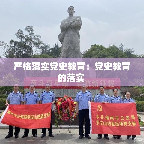 嚴(yán)格落實黨史教育：黨史教育的落實 