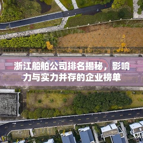 浙江船舶公司排名揭秘，影響力與實力并存的企業(yè)榜單