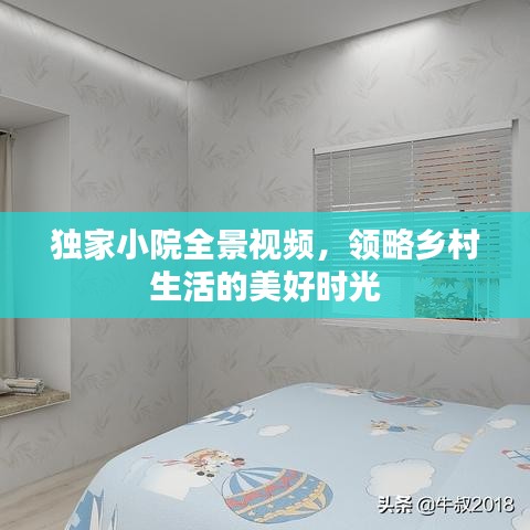 獨(dú)家小院全景視頻，領(lǐng)略鄉(xiāng)村生活的美好時(shí)光