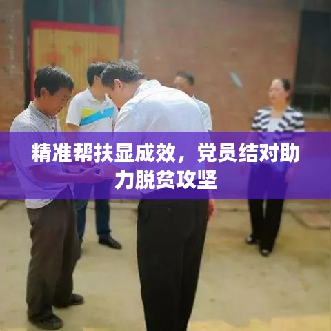 精準(zhǔn)幫扶顯成效，黨員結(jié)對(duì)助力脫貧攻堅(jiān)