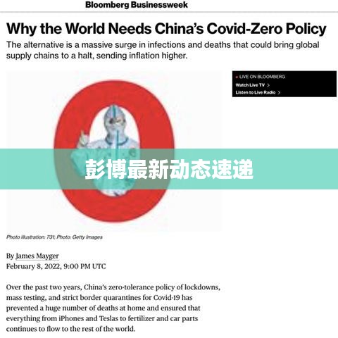 彭博最新動態(tài)速遞