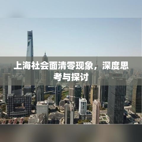 上海社會面清零現(xiàn)象，深度思考與探討