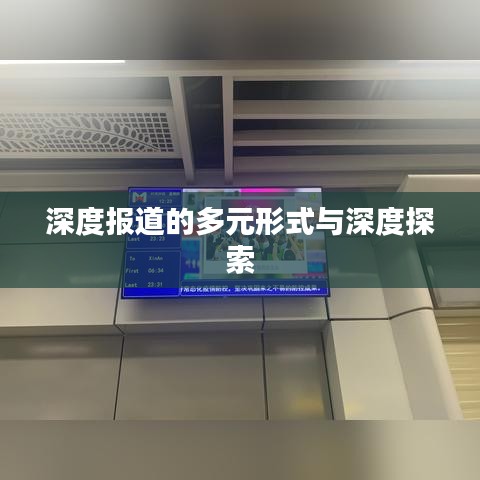 深度報(bào)道的多元形式與深度探索
