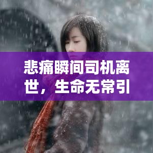 悲痛瞬間司機離世，生命無常引發(fā)深思