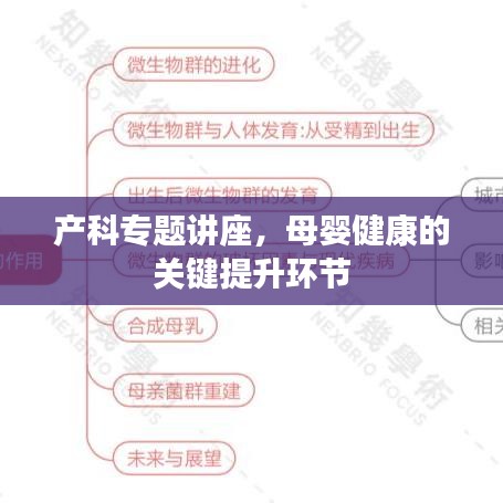 產(chǎn)科專題講座，母嬰健康的關(guān)鍵提升環(huán)節(jié)
