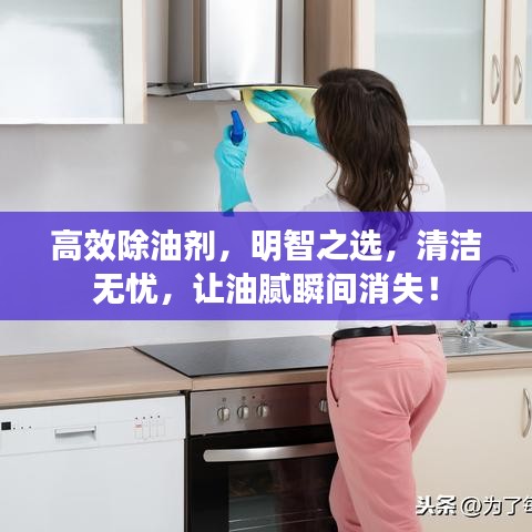 高效除油劑，明智之選，清潔無憂，讓油膩瞬間消失！