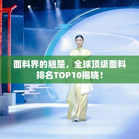 面料界的翹楚，全球頂級面料排名TOP10揭曉！
