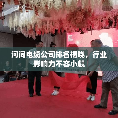 河間電纜公司排名揭曉，行業(yè)影響力不容小覷