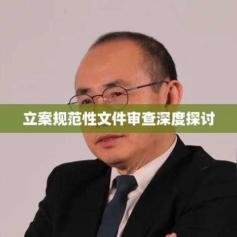 立案規(guī)范性文件審查深度探討