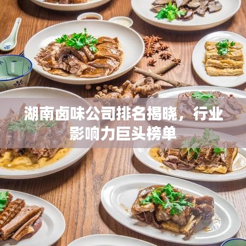 湖南鹵味公司排名揭曉，行業(yè)影響力巨頭榜單